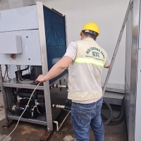 Bảo Trì Sửa Chữa Chiller HYFRA - 20KW cho máy in ống đồng Gallus