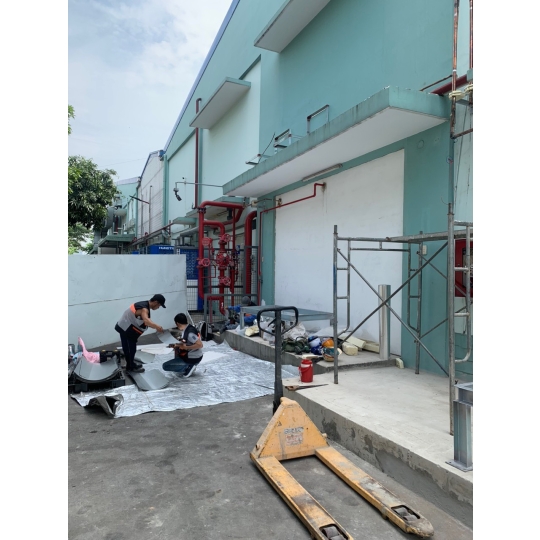 DỰ ÁN: KHO LẠNH  NHÀ MÁY DƯỢC PHẨM MAY (HCM)